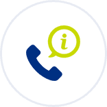 Telefonnummer für die Kundenbetreuung und Informationen